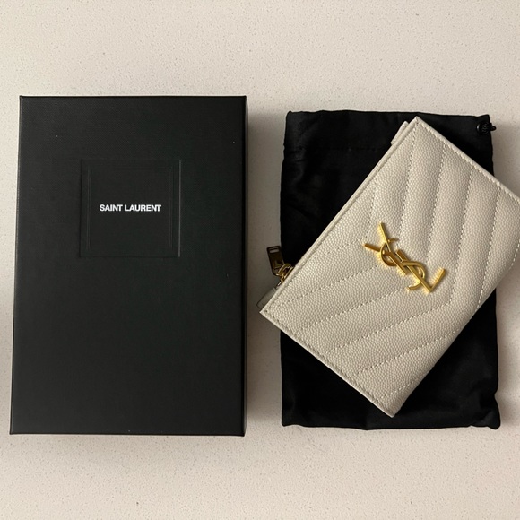 ***BRAND NEW*** Monogram Cassandre YSL Mini Wallet - Picture 4 of 7